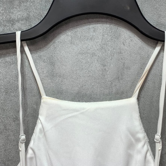 Speechless Ivory Halter Neck Floral Lace Dress XS - Picture 6 of 12